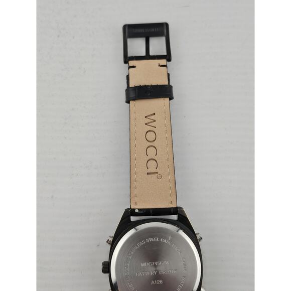 New Multifunction MDC Bronze Case Analog Digital Quartz Mint New Battery - Picture 6 of 12